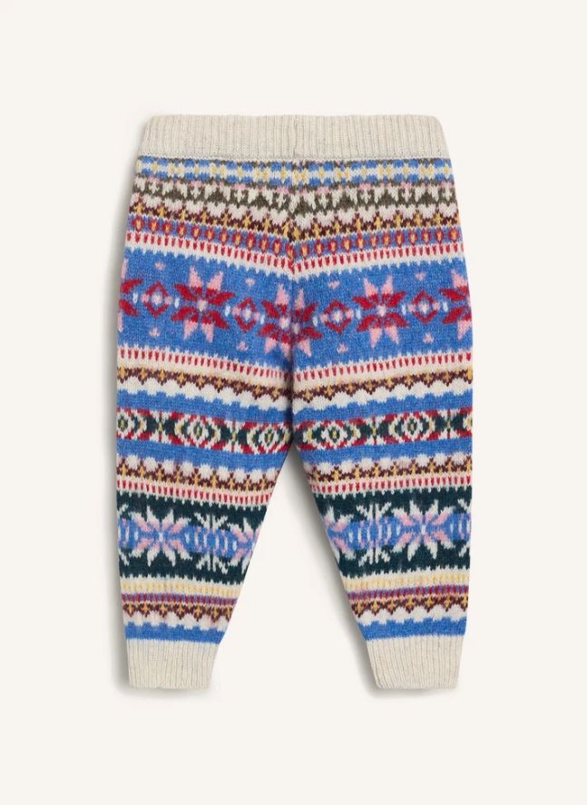 Legging Caia Jacquard Fibres Recyclées | Bleu