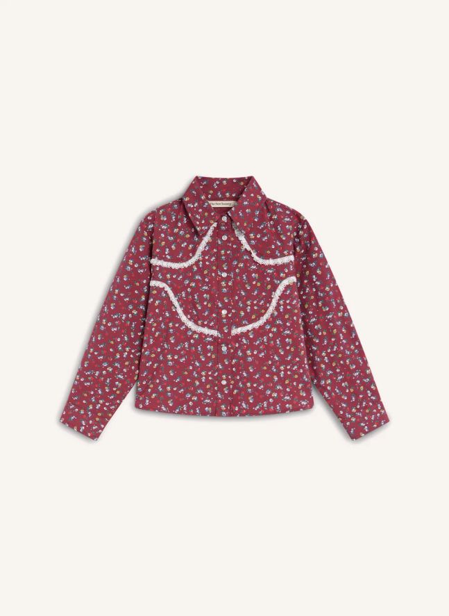 Chemise Bloom | Bordeaux