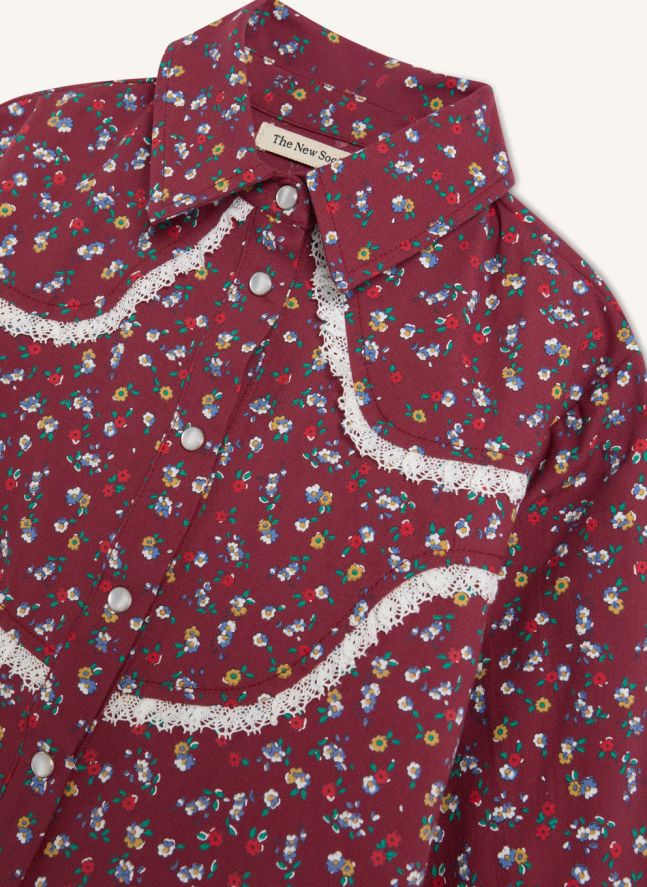 Chemise Bloom | Bordeaux