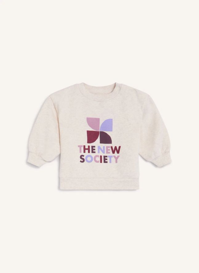 Sweat Logo TNS Bébé | Ivoire