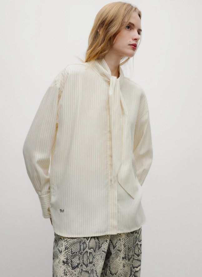 Blouse Meadow | Crème