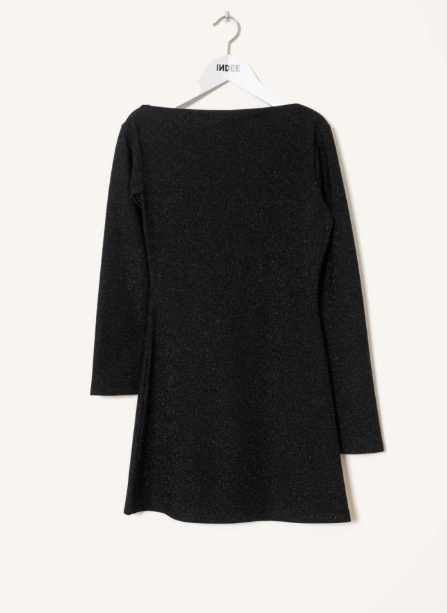 Robe Asymétrique Wrap | Noir