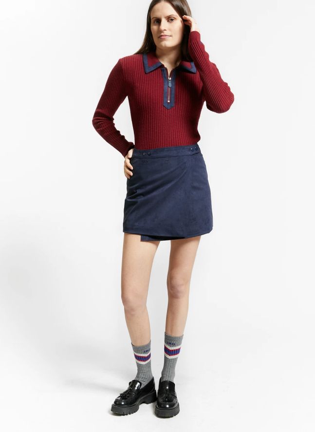 Jupe Waterloo | Bleu marine