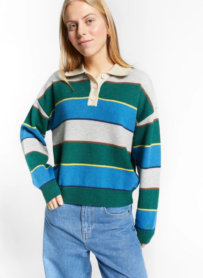 Pull Col Polo Wishes | Vert