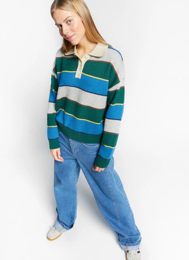 Pull Col Polo Wishes | Vert