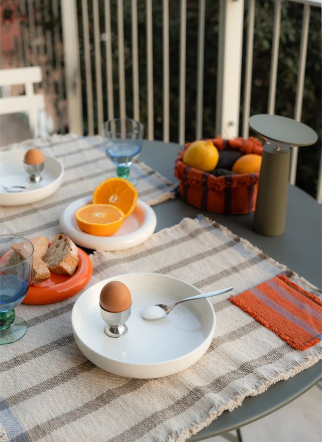 Sets de Table avec Poche - Set de 2 | Ecru
