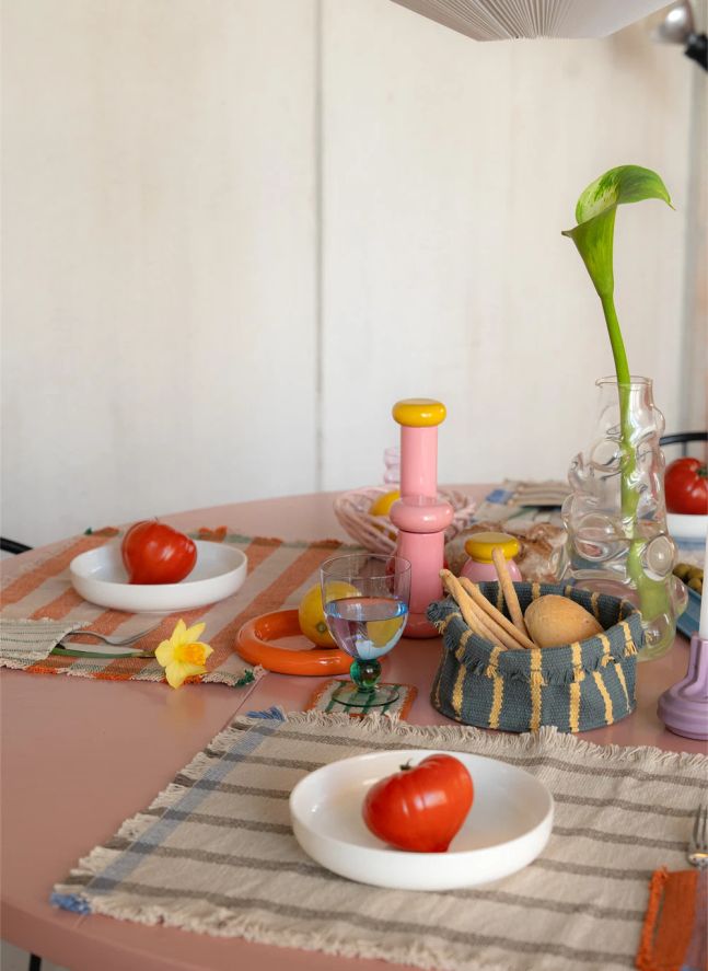 Sets de Table avec Poche - Set de 2 | Ecru