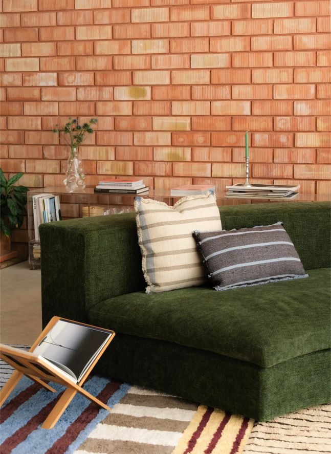 Coussin Lines | Ecru