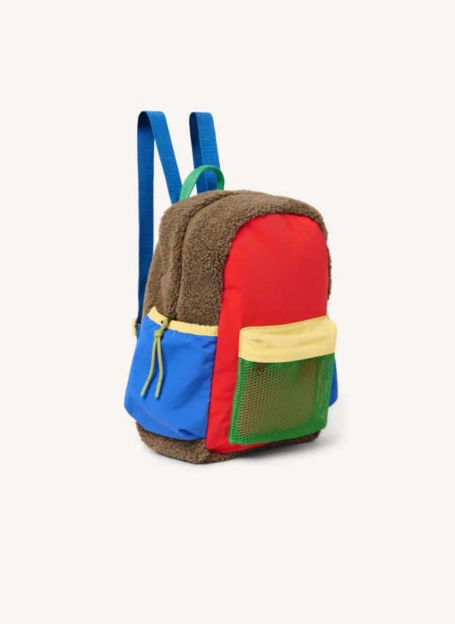 Sac à dos patchwork | Rouge