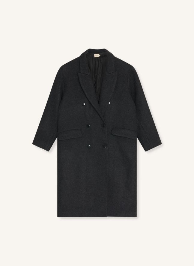 Manteau Elan Laine | Acier