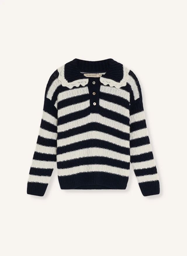 Polo Col Claudine Reverie | Noir