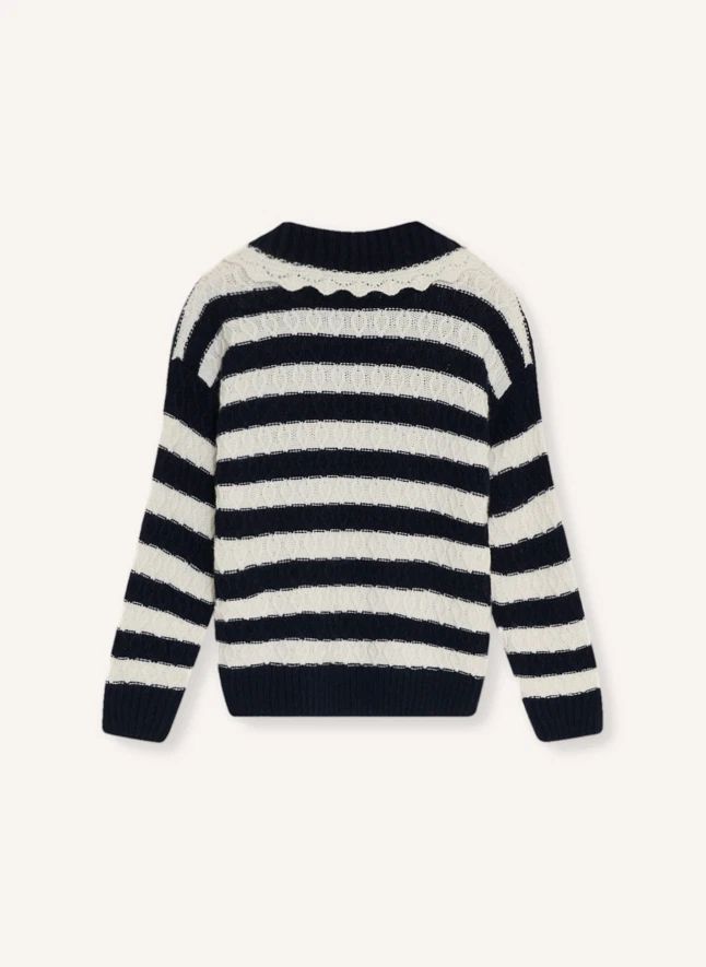 Polo Col Claudine Reverie | Noir