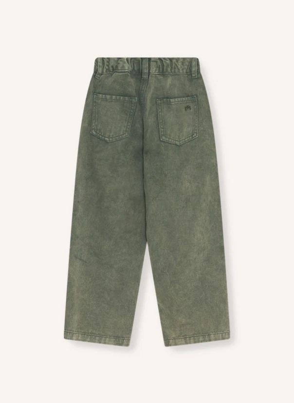Jean Loose Poches | Kaki