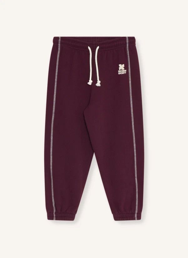 Jogger Logo TNS Elastiqué | Bordeaux