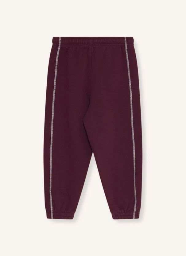 Jogger Logo TNS Elastiqué | Bordeaux