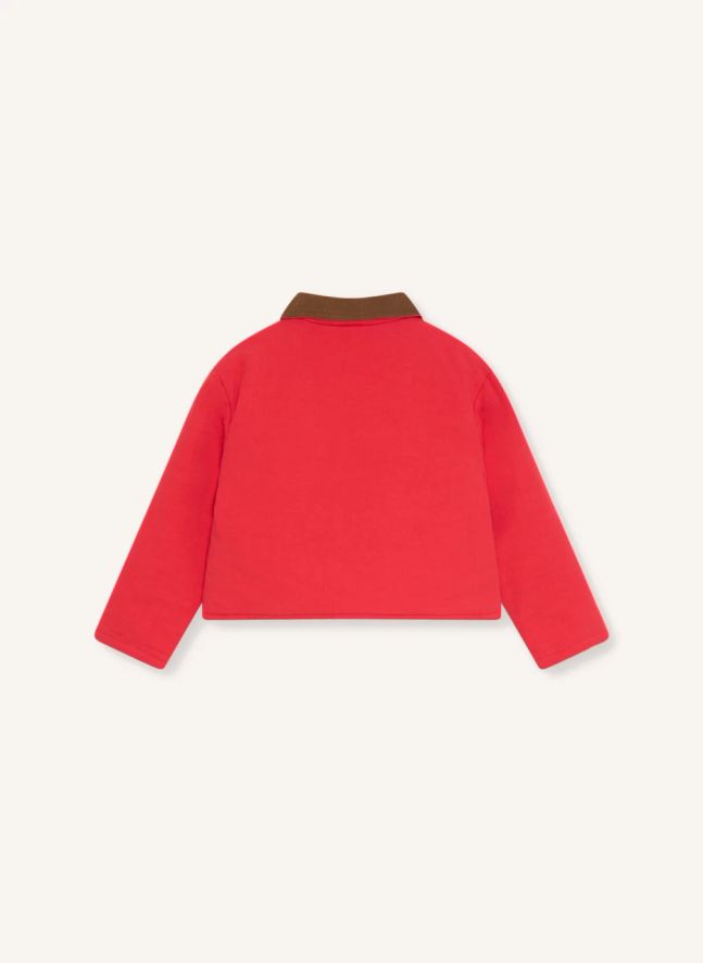Veste Flint Coton Bio | Rouge