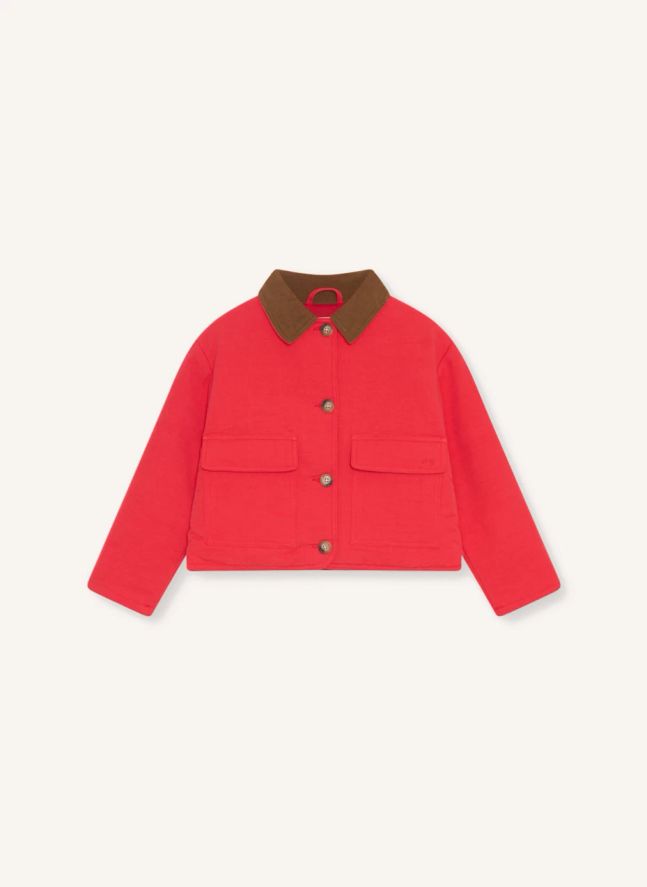 Veste Flint Coton Bio | Rouge