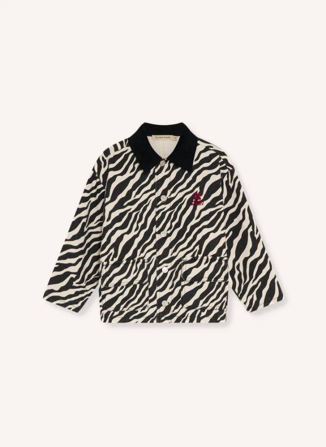 Veste Dakota Zèbre | Noir