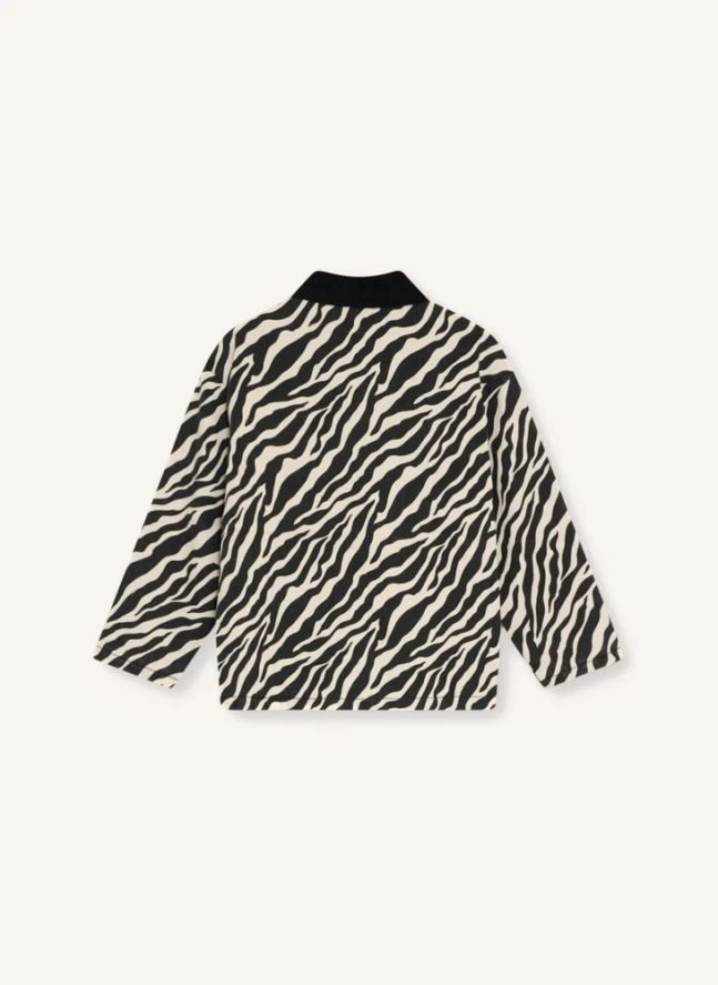 Veste Dakota Zèbre | Noir