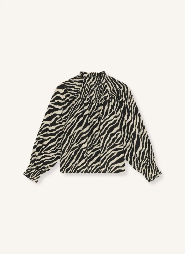 Blouse Zephyr Zèbre | Noir