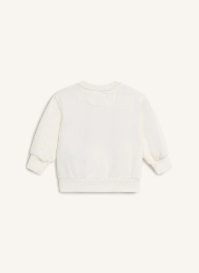 Sweat Smiley Bébé | Blanc