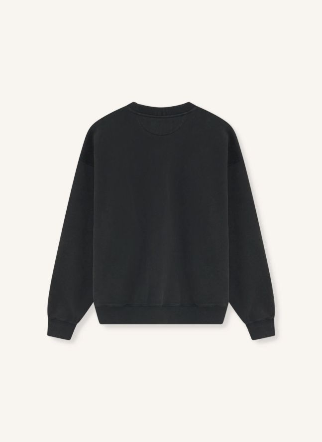 Sweat Logo Coton | Gris foncé