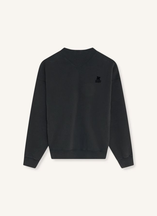Sweat Logo Coton | Gris foncé