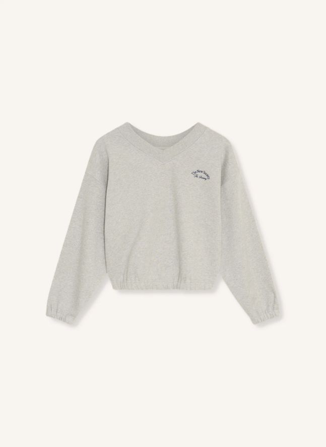 Sweat Mochi Coton | Gris