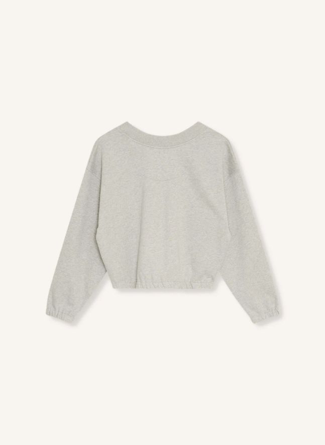 Sweat Mochi Coton | Gris