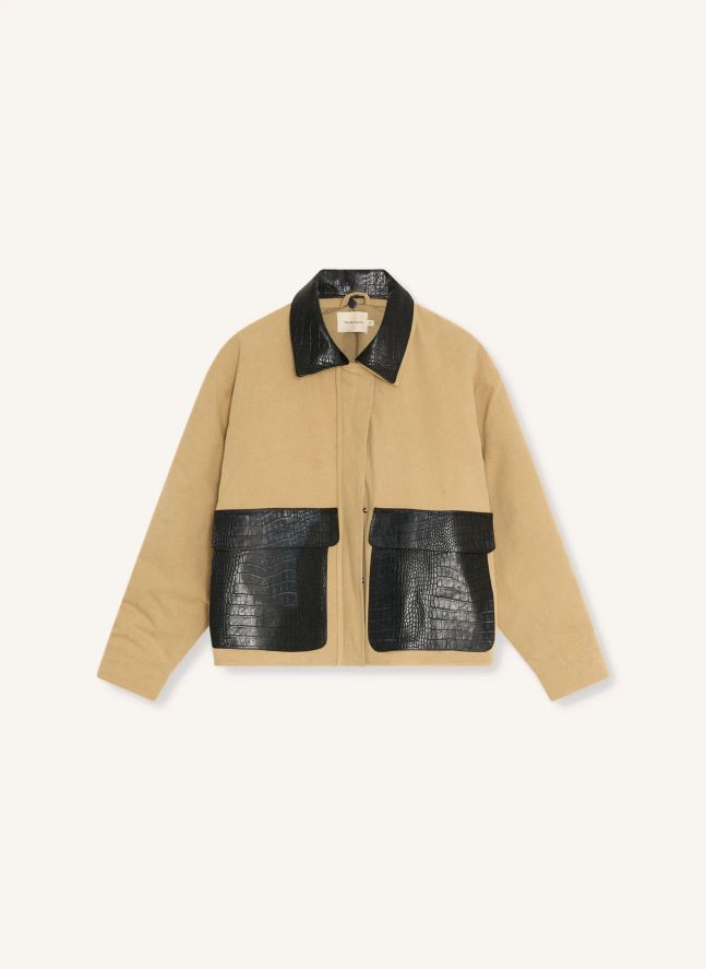 Veste Flint Coton Bio | Beige