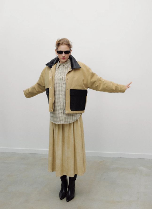 Veste Flint Coton Bio | Beige