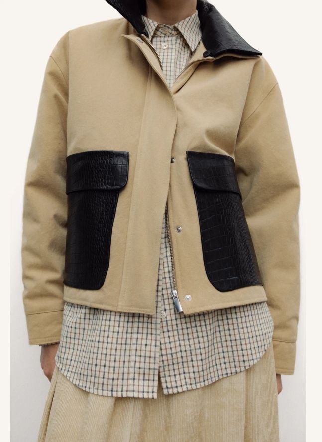 Veste Flint Coton Bio | Beige