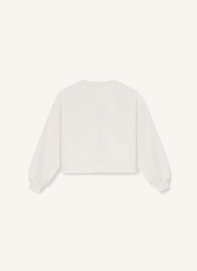 Sweat Logo TNS | Blanc