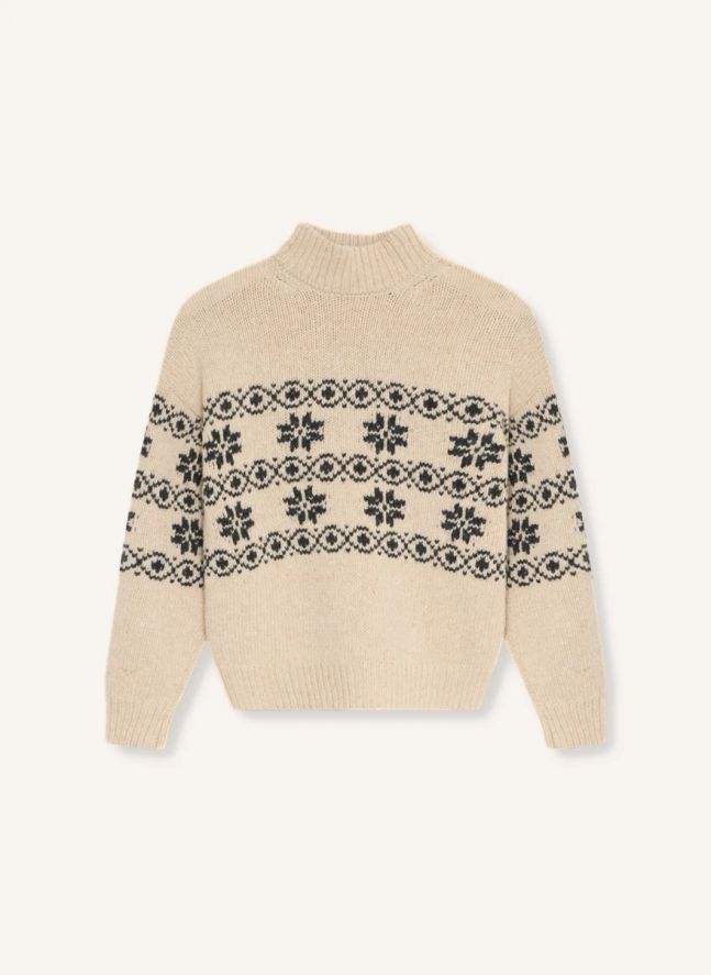 Pull Lilo Jacquard | Crème
