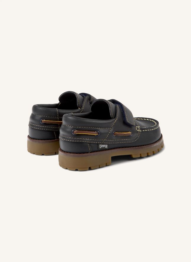 Chaussures Bateau Scratchs Compas | Bleu foncé