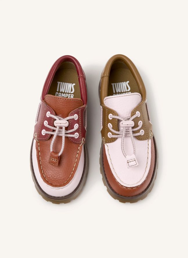 Chaussures Bateau Compas | Rose pâle
