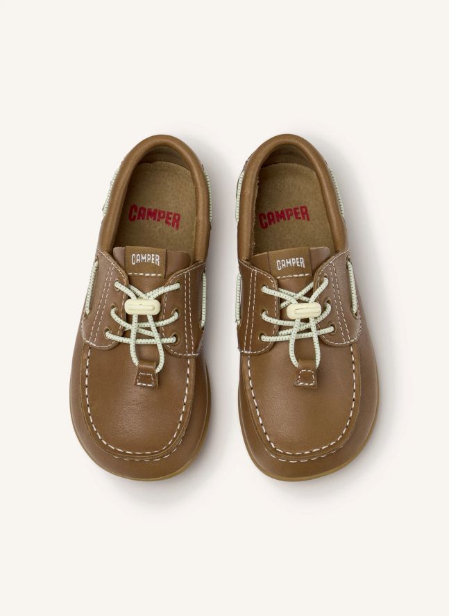 Chaussures Bateau Peu Cami | Marron