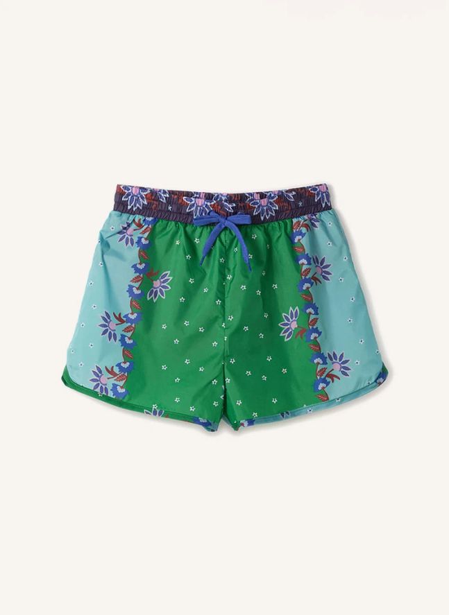 Short Hera Fleurs | Vert