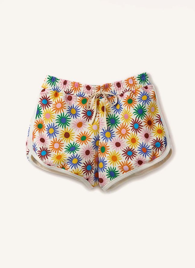 Short Soleils Eté | Blanc