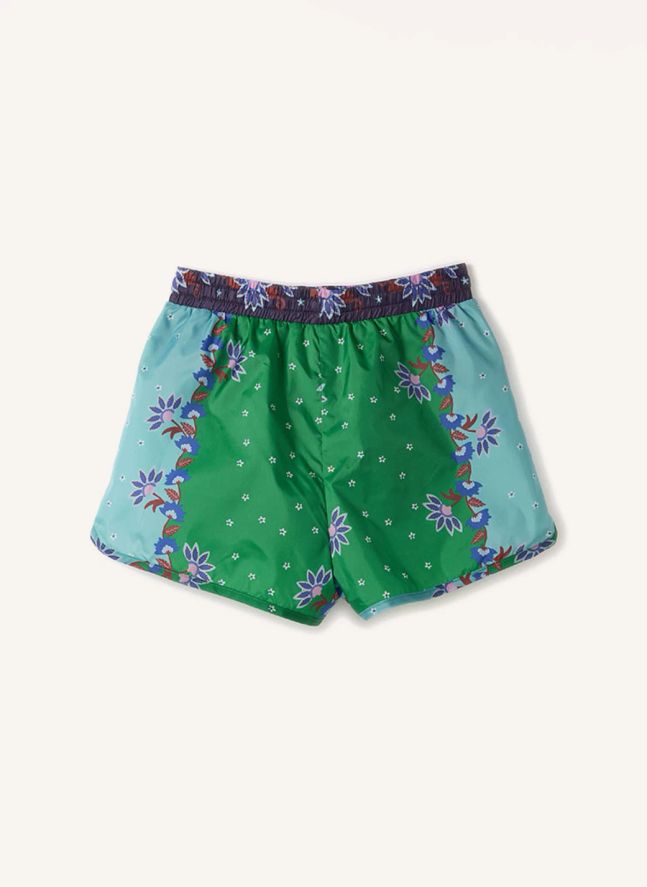 Short Hera Fleurs | Vert