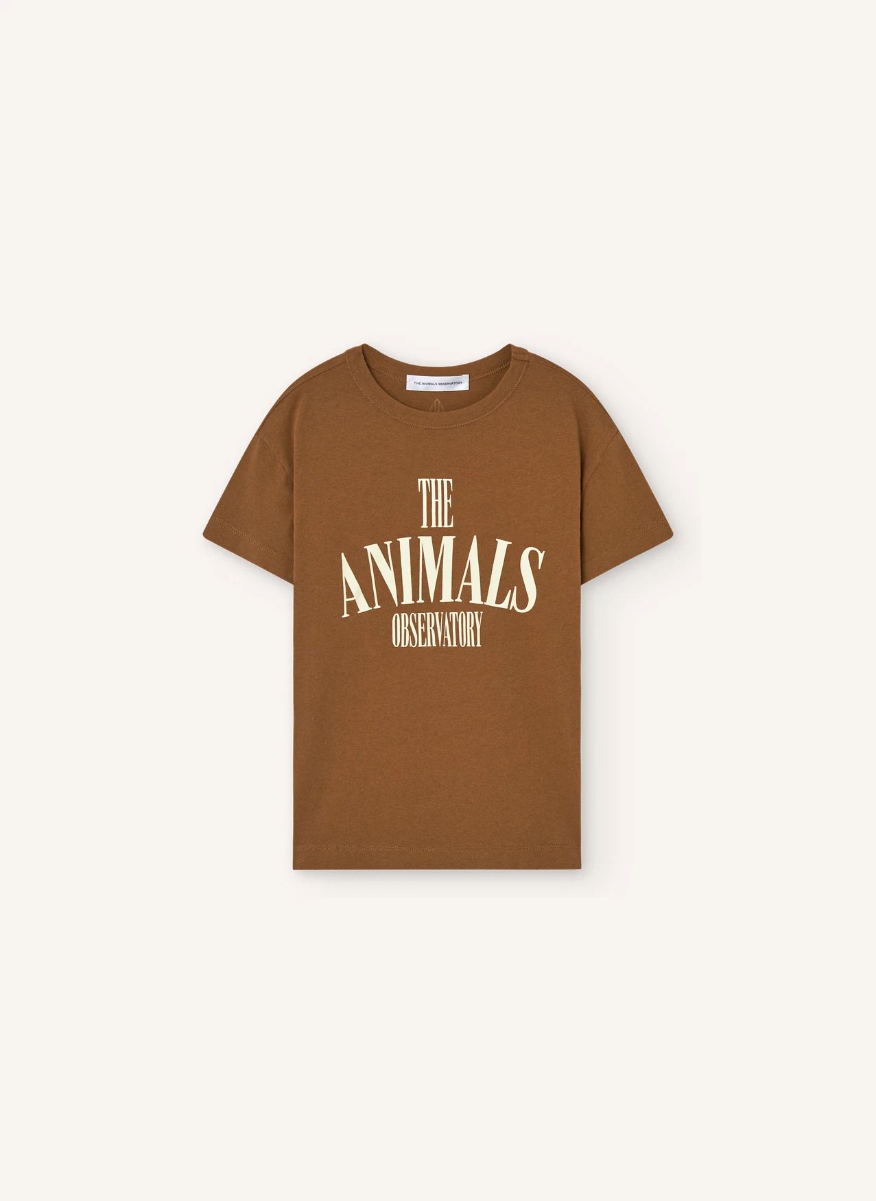 T-shirt Pupfish The Animals Observatory Coton Bio | Marron- Image produit n°0