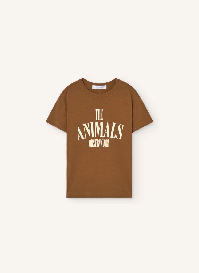 T-shirt Pupfish The Animals Observatory Coton Bio | Marron