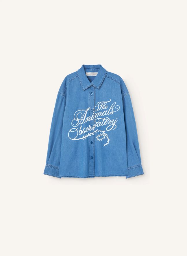 Chemise Wolf Denim | Bleu