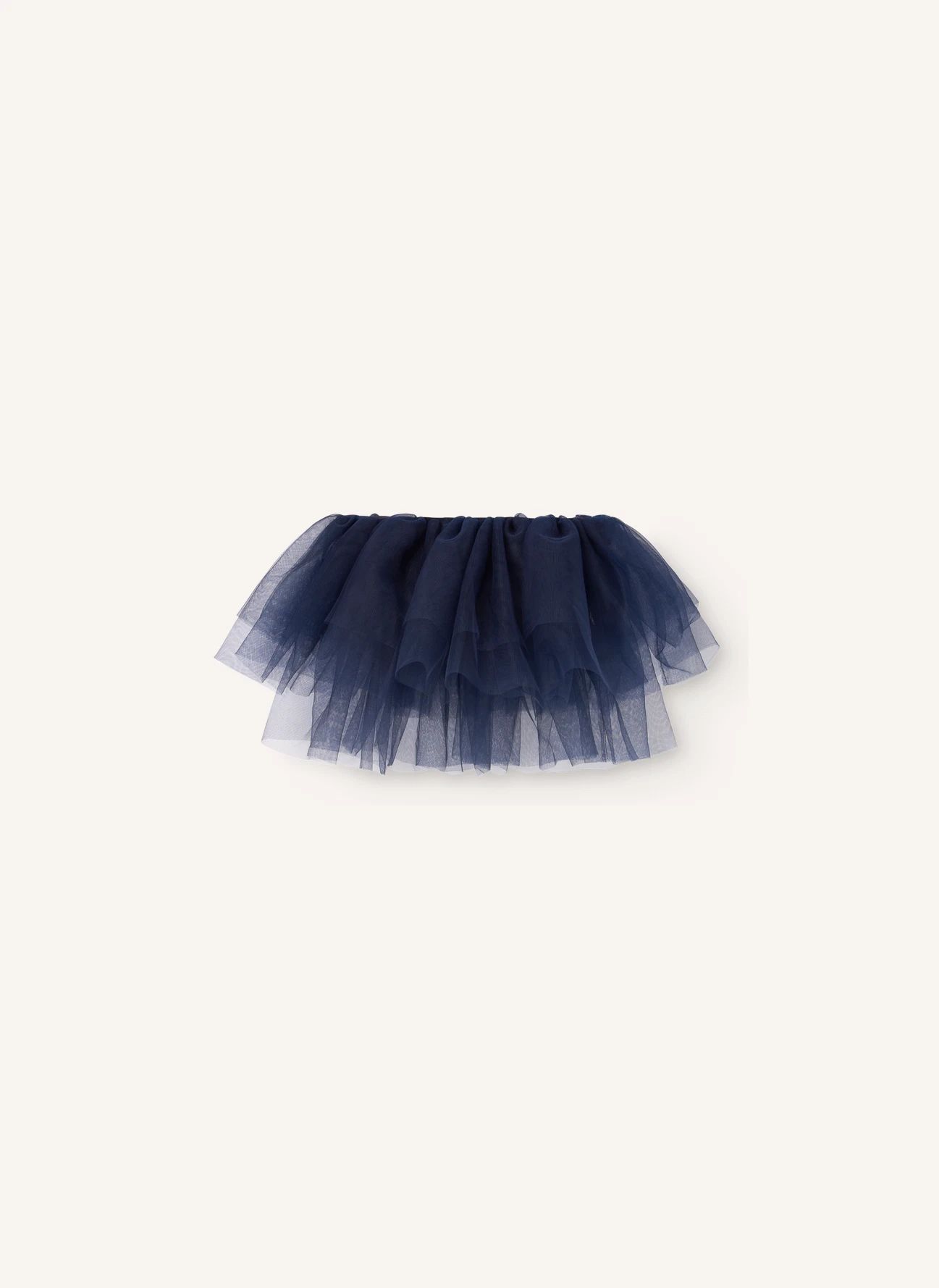 Jupe Doxiepoo Tulle | Bleu marine- Image produit n°0