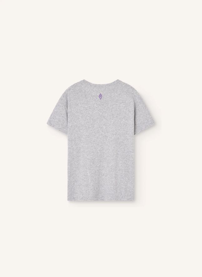 T-shirt Pupfish The Animals Observatory Coton Bio | Gris chiné