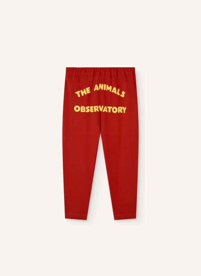 Jogger Stag Coton Bio | Rouge