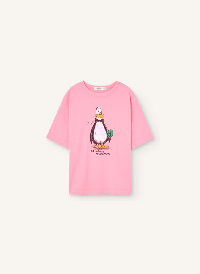 T-shirt Collie Coton Bio | Rose