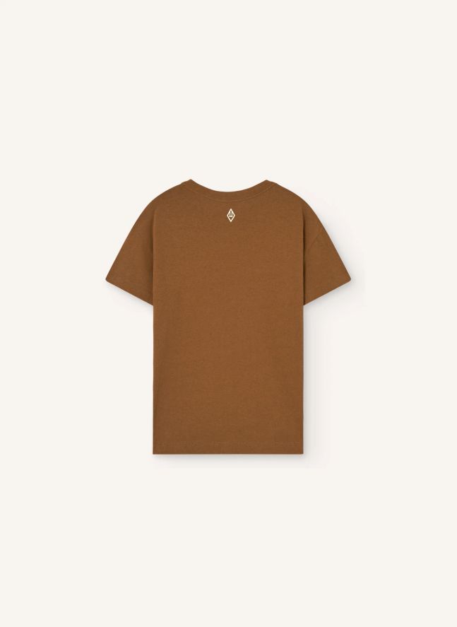T-shirt Pupfish The Animals Observatory Coton Bio | Marron