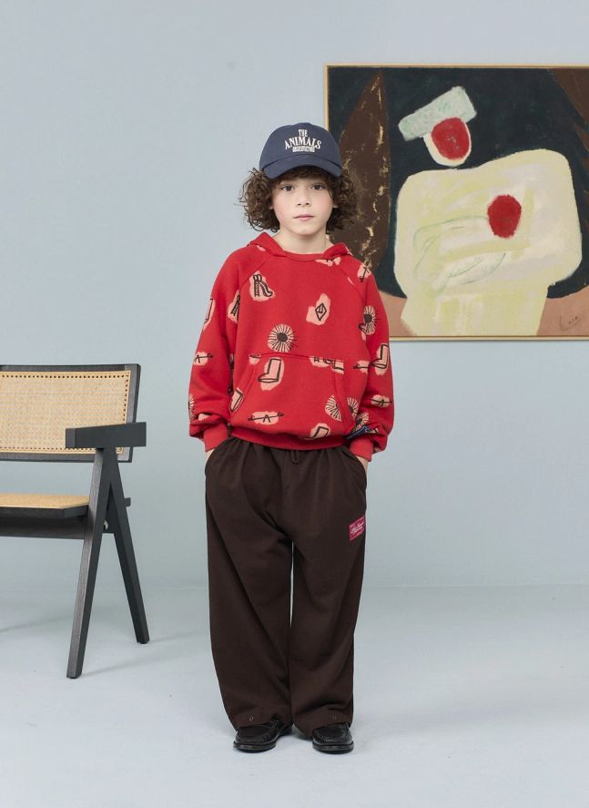 Jogger Stag Coton Bio | Brun