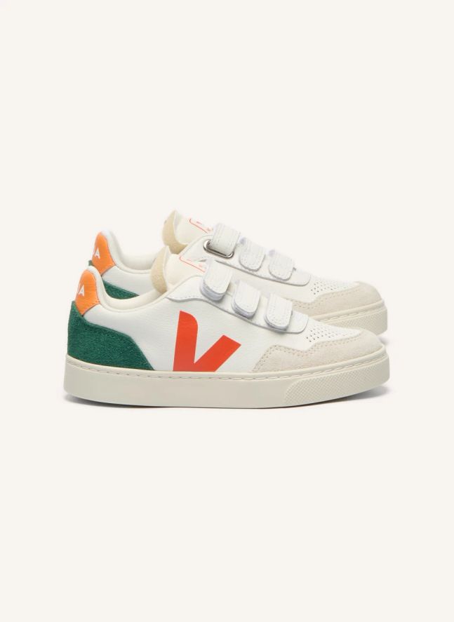 Baskets Scratchs Small V-90 Cuir O.T | Orange